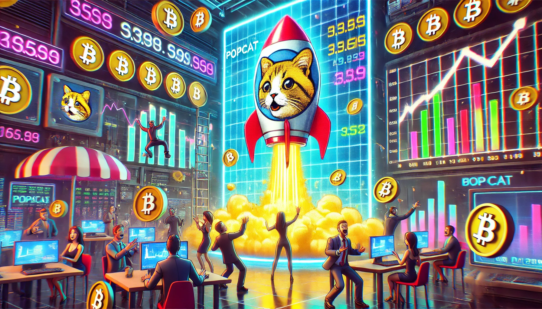 Popcat Memecoin explodiert über Nacht: Experten prognostizieren weitere Kurssteigerungen