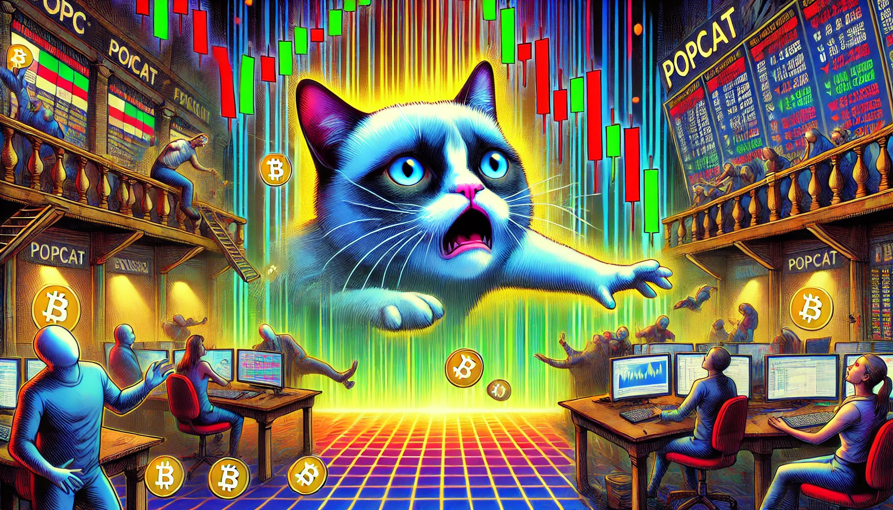 Popcat: Sinkflug des Memecoins löst Besorgnis aus