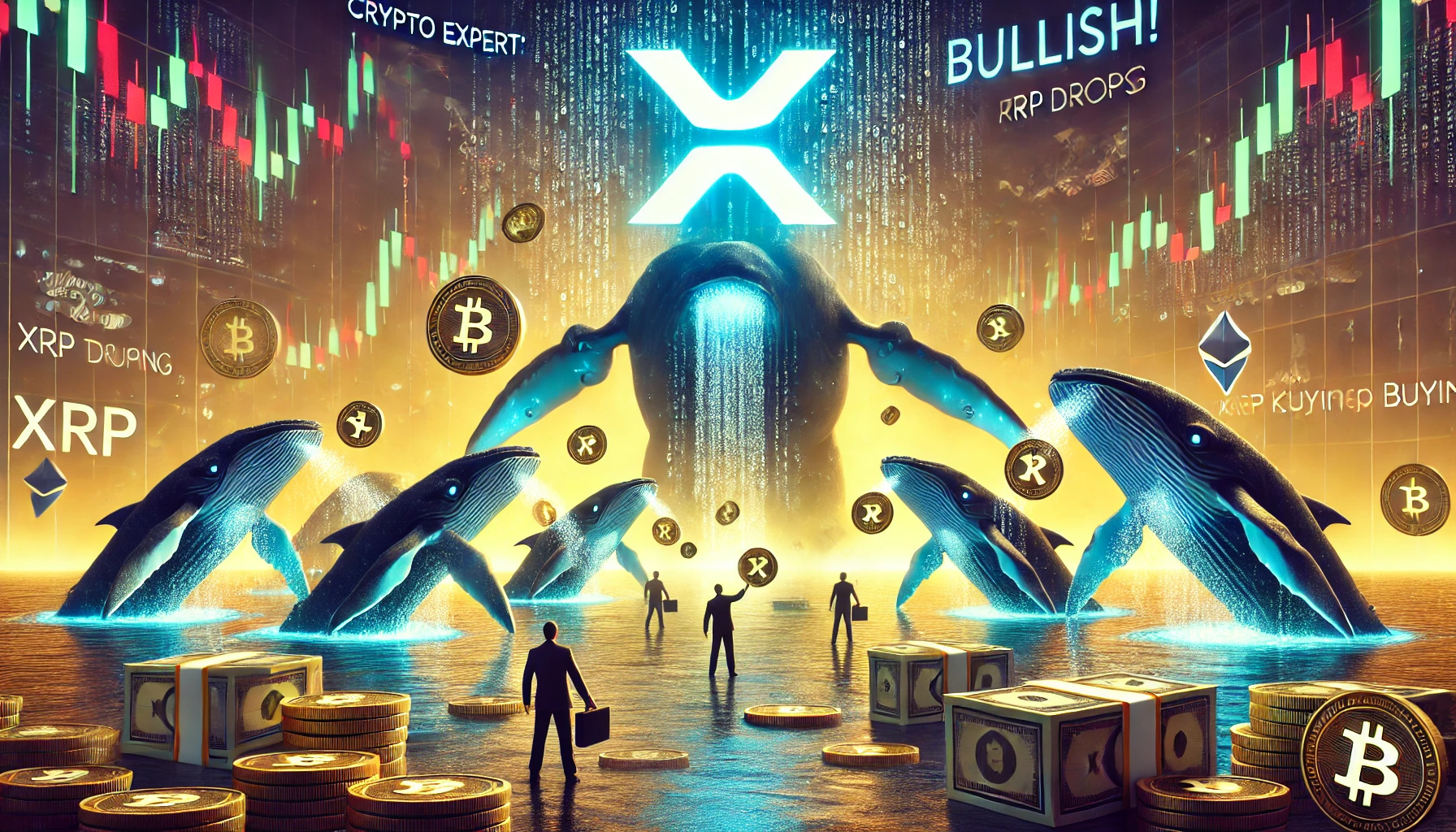 Krypto-Experte: Bullisch! XRP fällt, Wale kaufen trotzdem