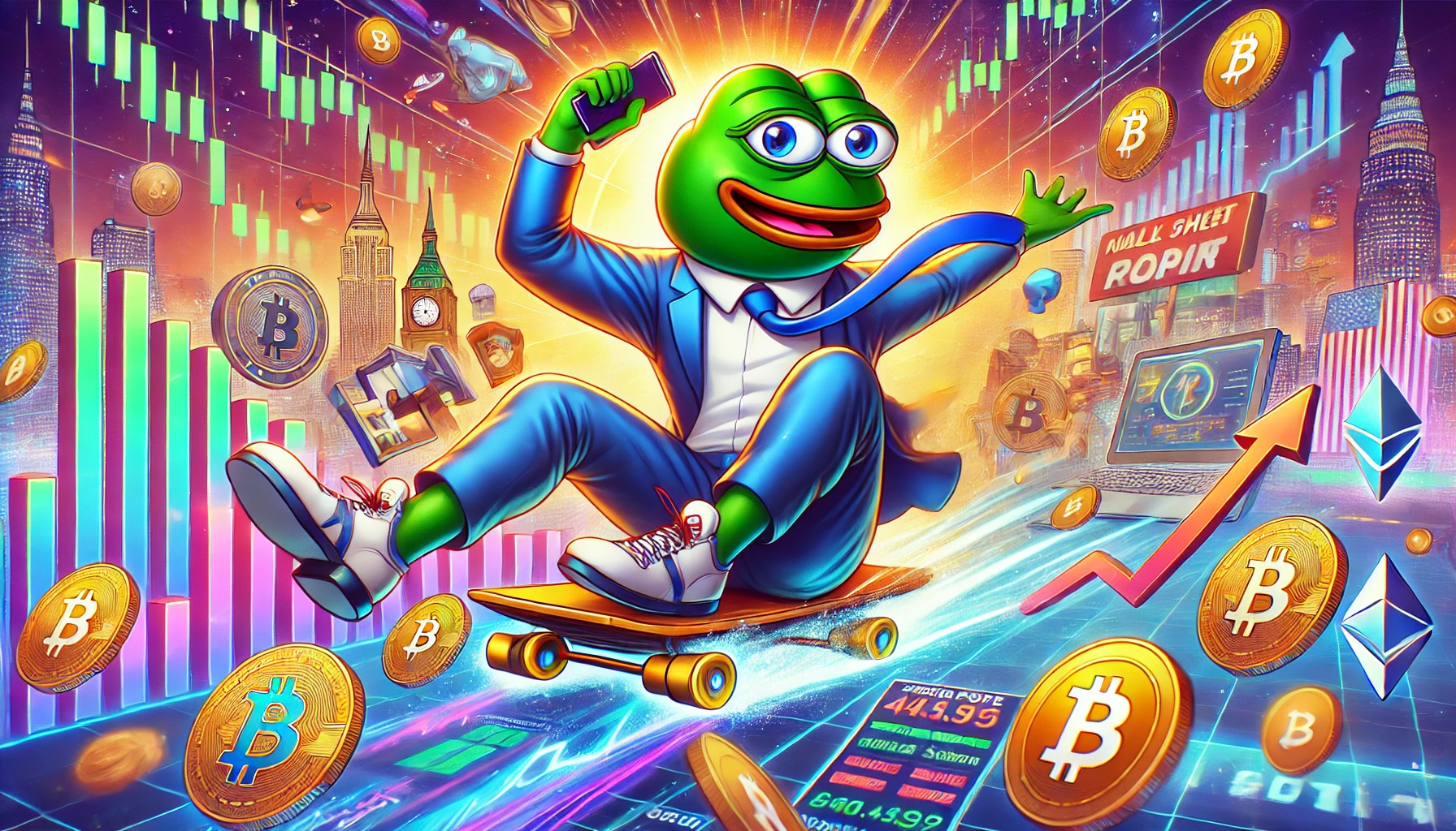 Wall Street Pepe: Die neue Welle der Meme-Coins rollt an